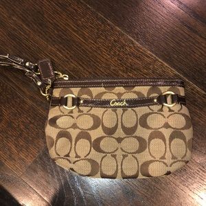 Coach wristlet